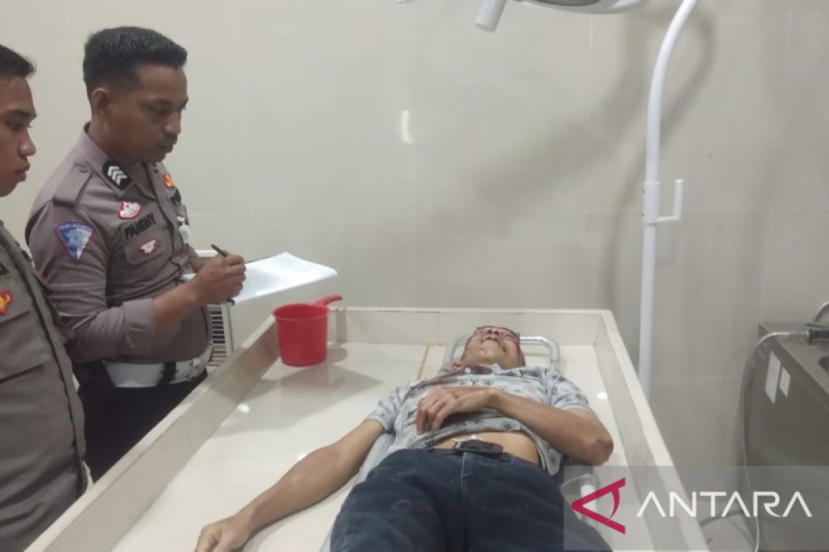 Seorang pria tewas usai kecelakaan lalu lintas di Kendari