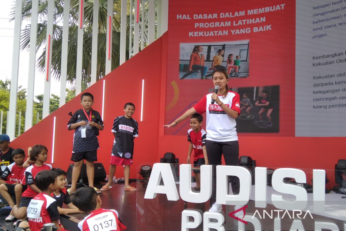 PB Djarum nilai program latihan fisik atlet bulu tangkis junior belum standar