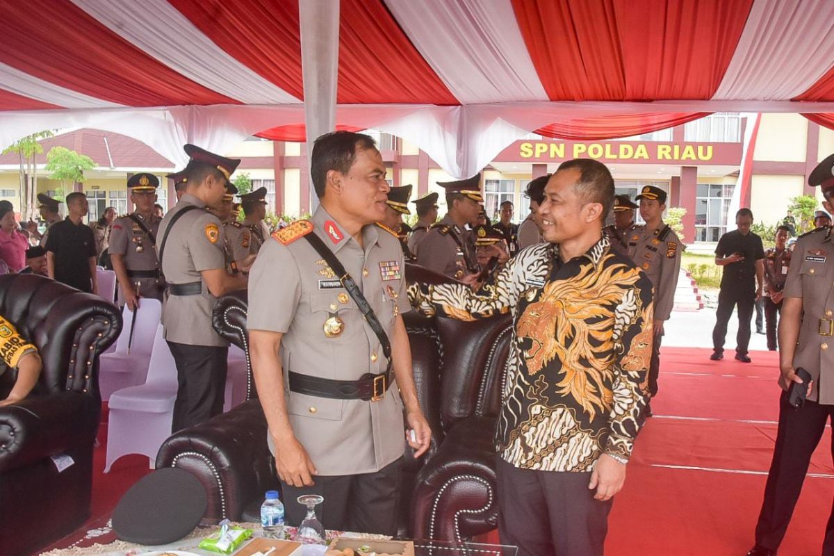 Wabup Bengkalis ajak polisi terus bangun sinergi