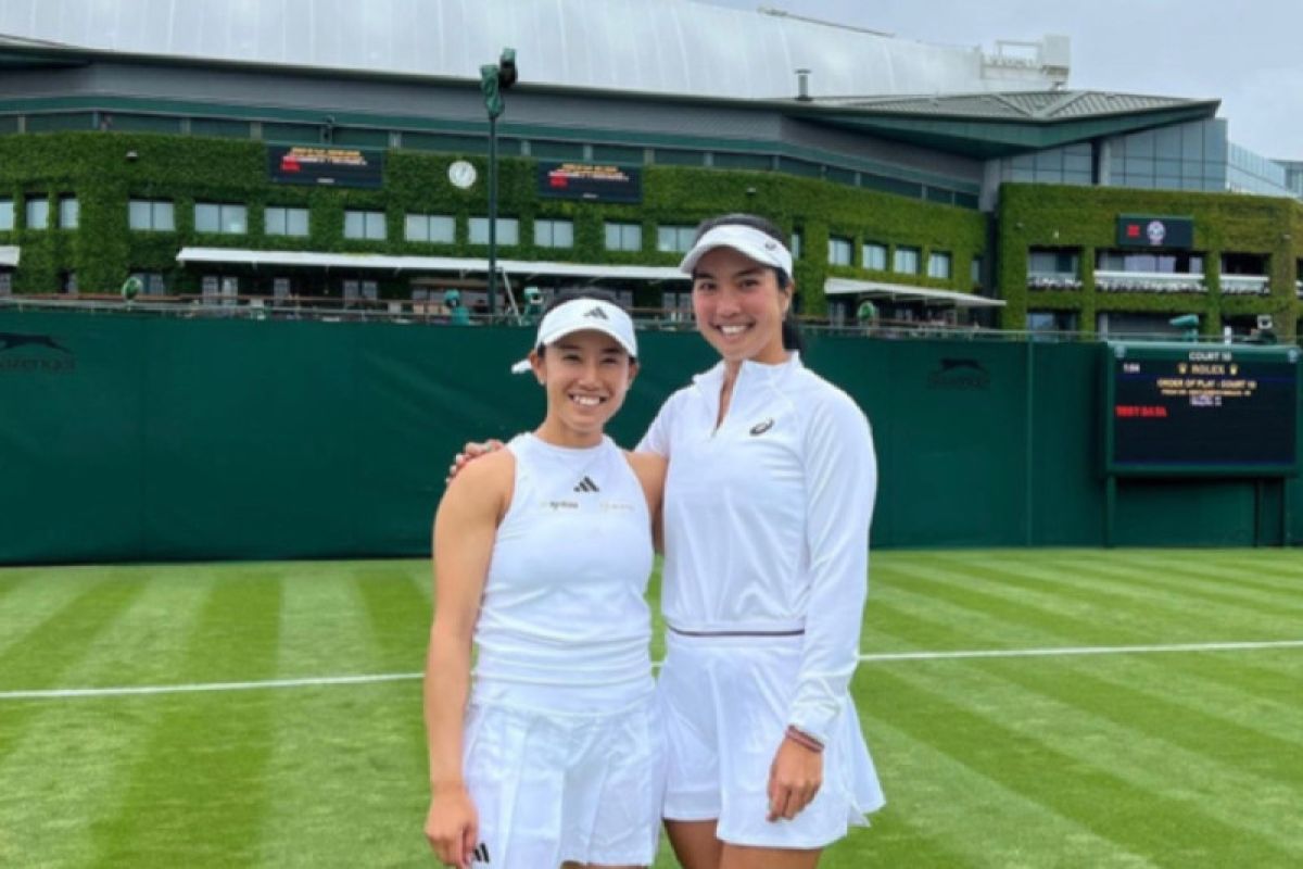 Tenis: Aldila Sutjiadi/Miyu Kato atasi rintangan babak pertama Wimbledon