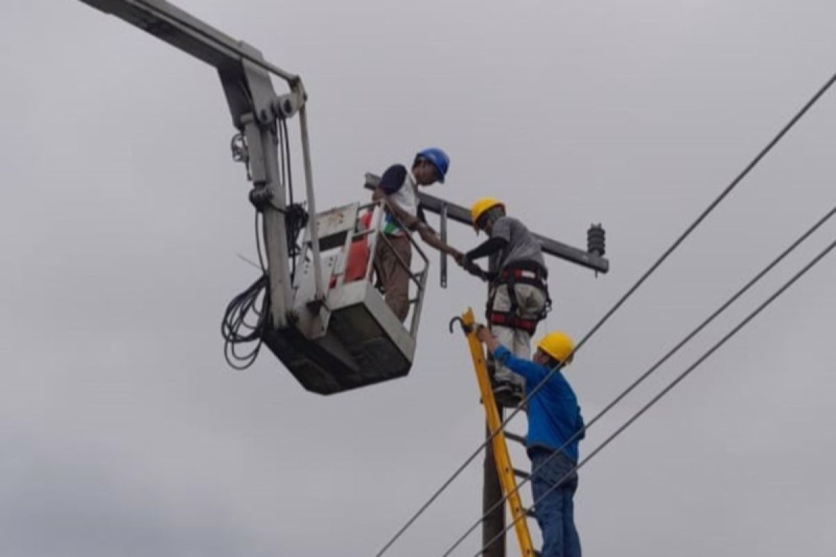 PLN cepat atasi gangguan listrik akibat cuaca ekstrem di Kolaka Timur