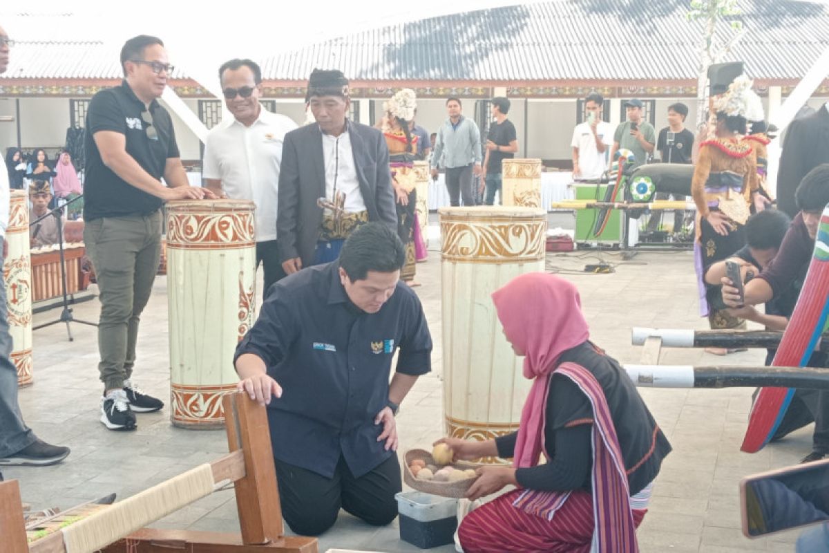 Menteri BUMN meresmikan tiga proyek di Mandalika