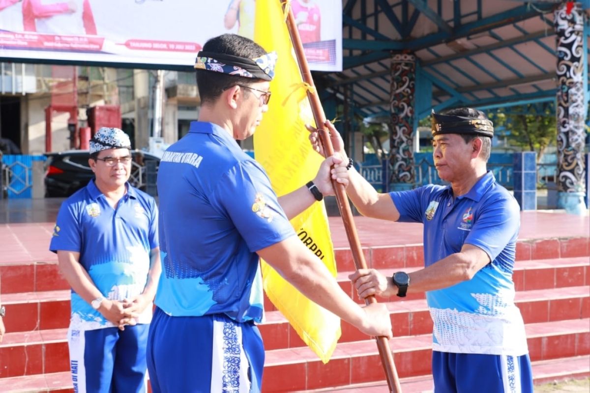 Gubernur Lepas Kontingen Pornas Korpri