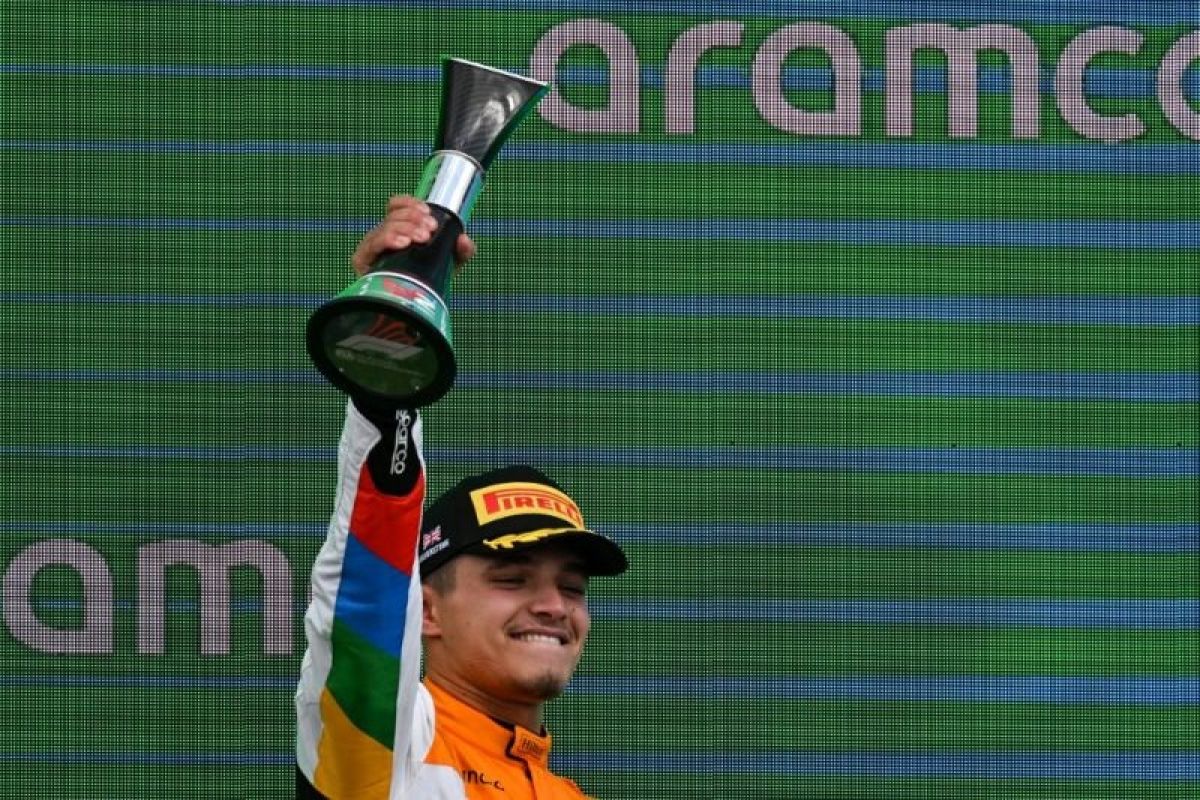 Norris sebut sabar dalam berproses jadi kunci raih podium GP Inggris