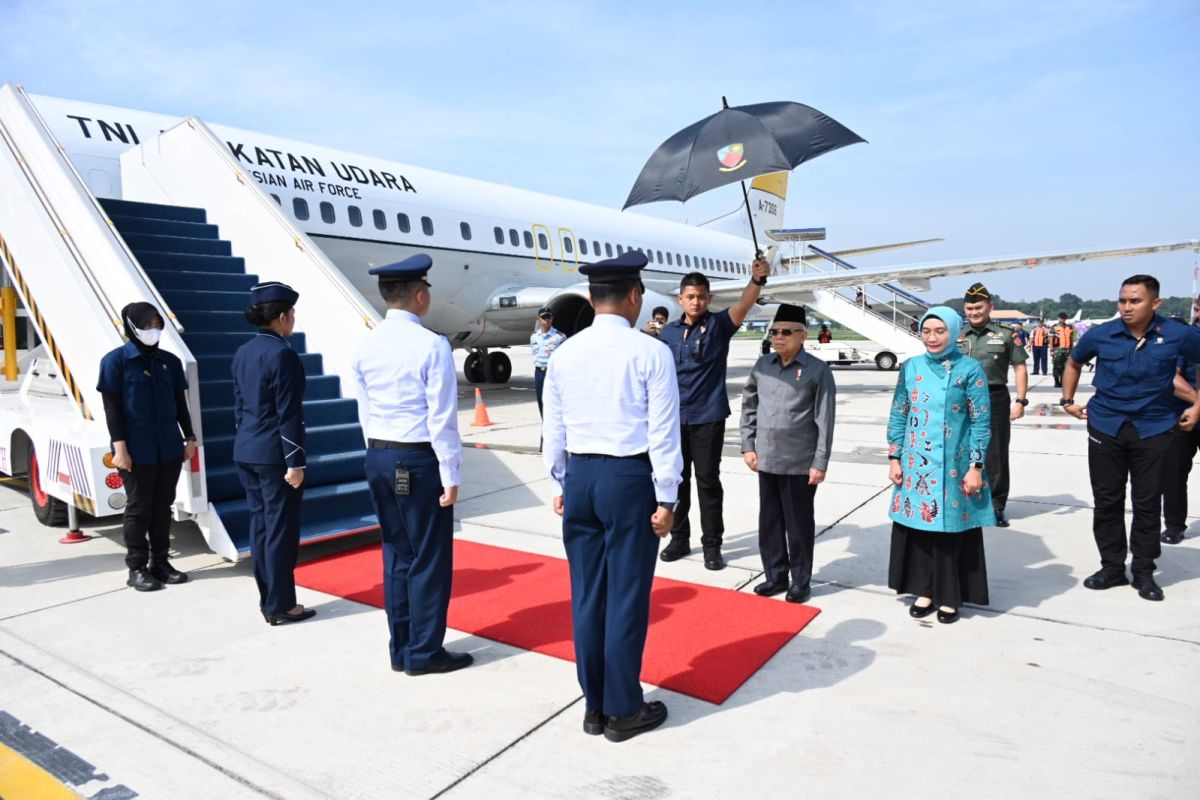 Wapres Ma'ruf Amin lakukan kunjungan kerja selama seminggu di Papua