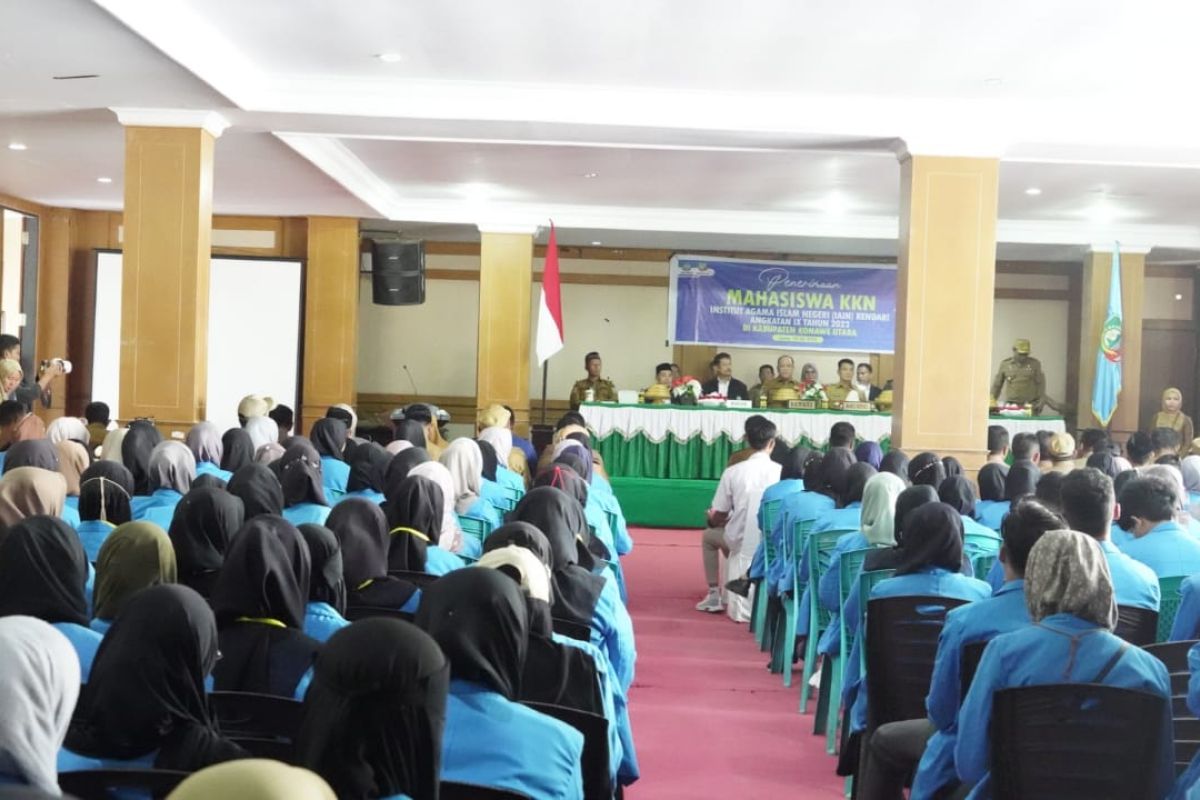 Pemkab Konawe Utara terima mahasiswa KKN IAIN Kendari