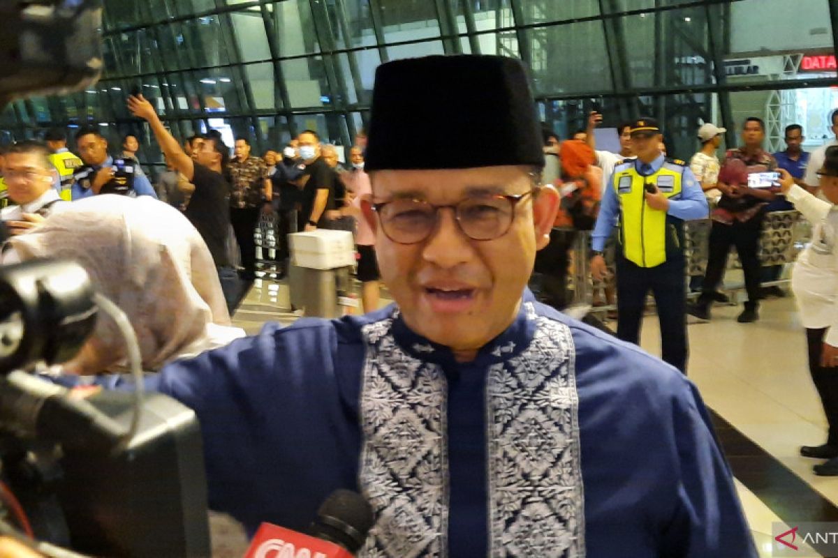 Anies akui pertemuan dengan Ganjar Pranowo di Mekkah tak bahas politik