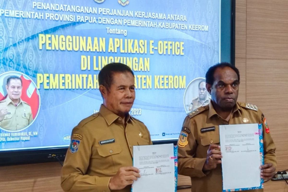 Pemkab Keerom: Aplikasi E-Office permudah proses administrasi layanan publik