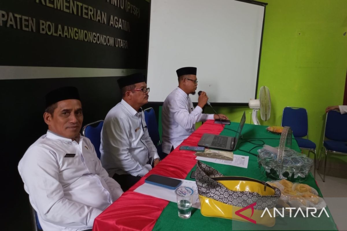 Kemenag Bolmut upayakan kantin madrasah bersertifikat  halal