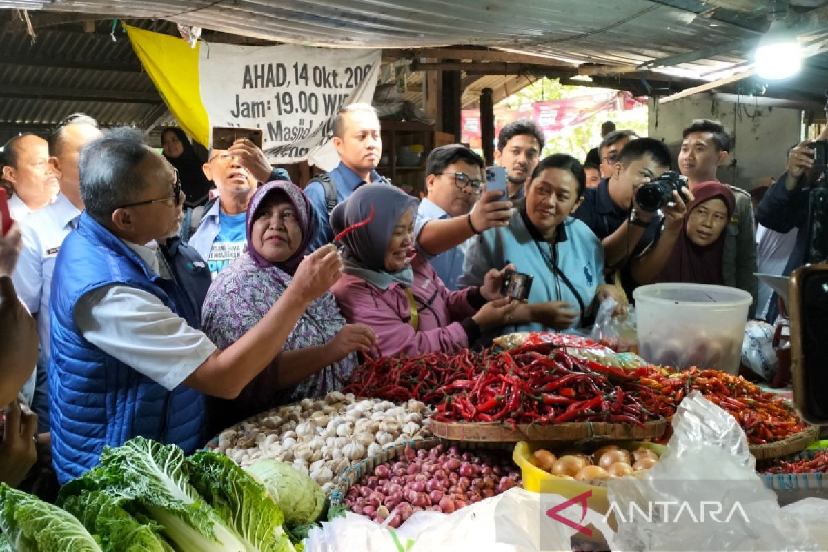 Mendag: Sejumlah harga bahan pokok mulai  stabil