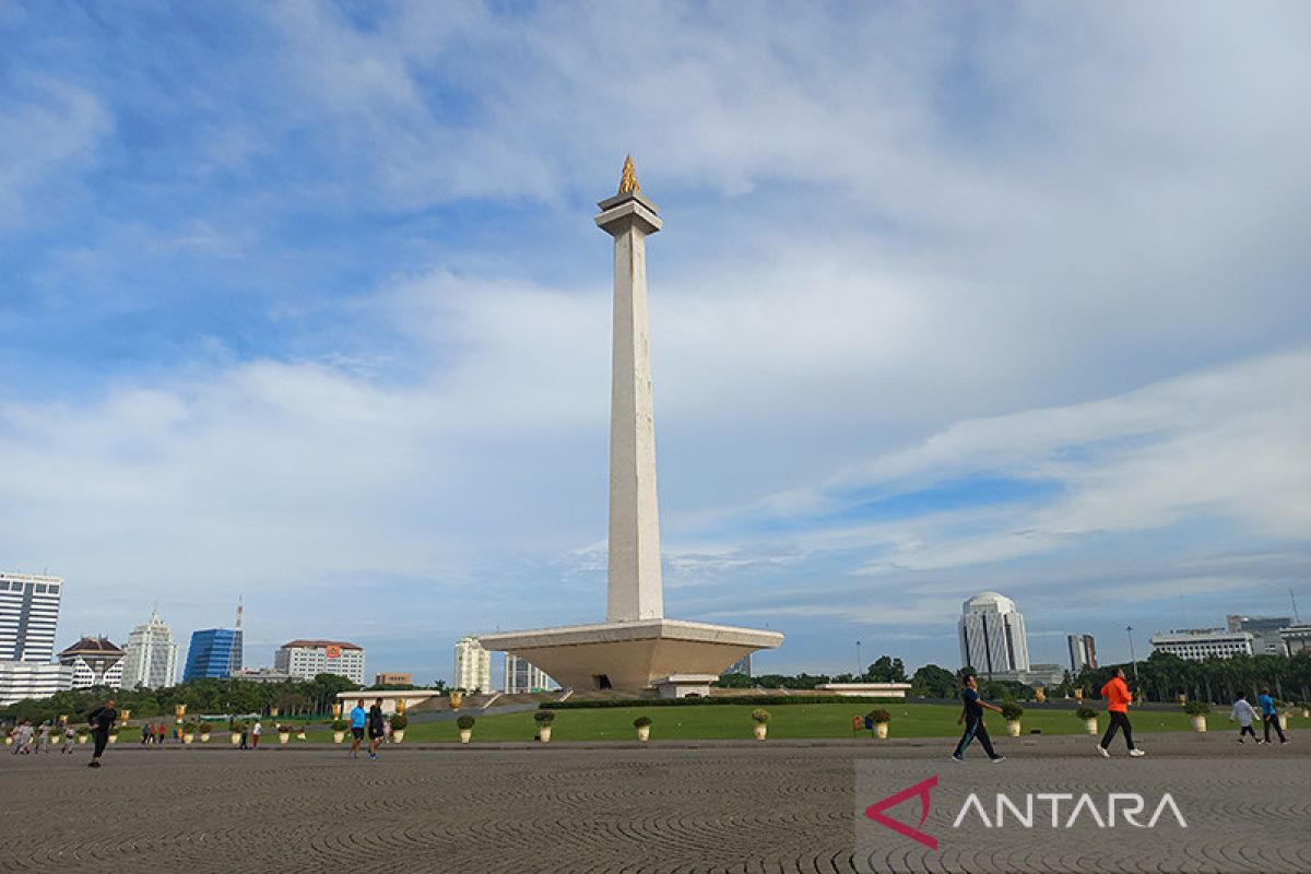 Pagi ini Jakarta cerah