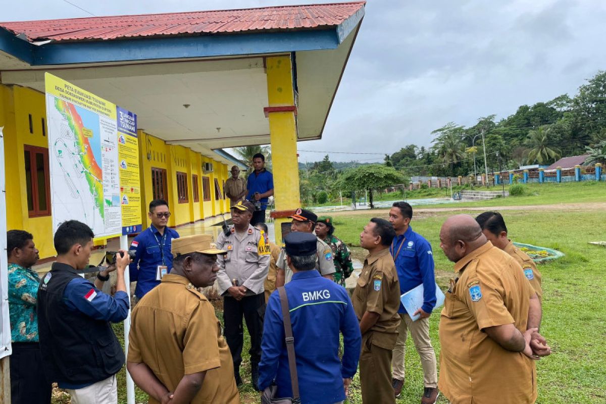 BBMKG Jayapura sebut dua kampung Supiori rawan bencana Tsunami