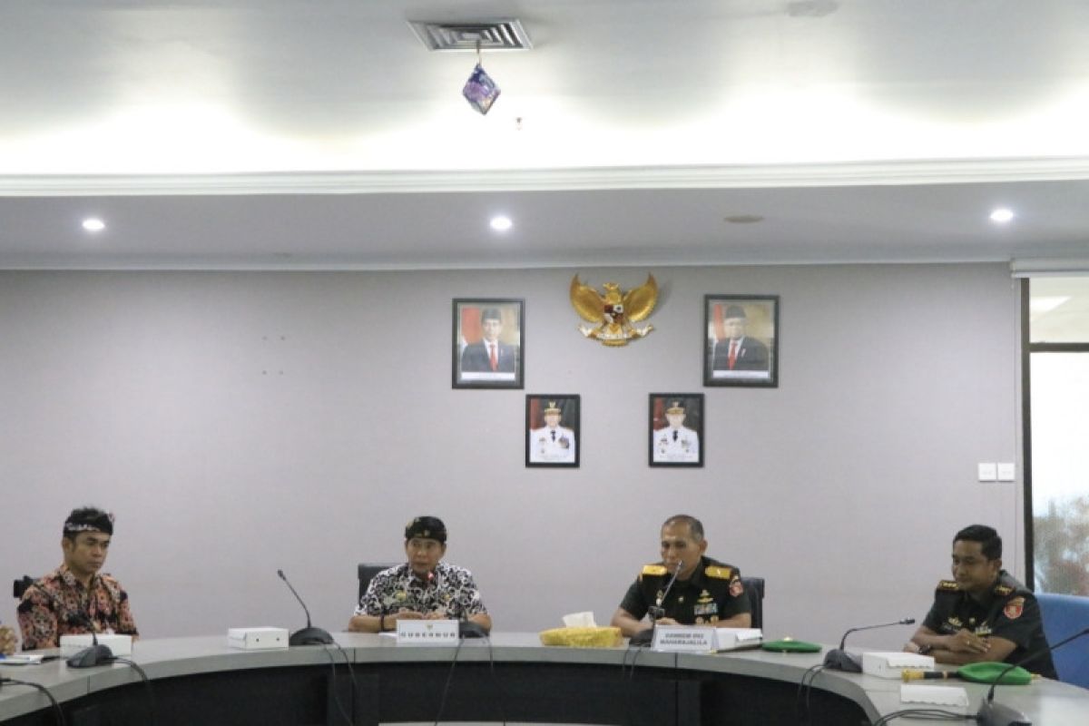 Pemprov Gandeng Korem Upayakan Normalisasi Sungai Selor