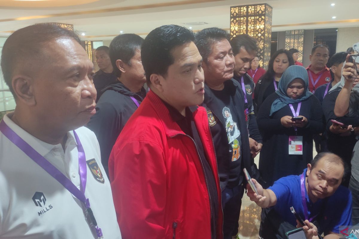 Ketum PSSI Erick Tohir janji setarakan pembinaan atlet sepak bola puteri