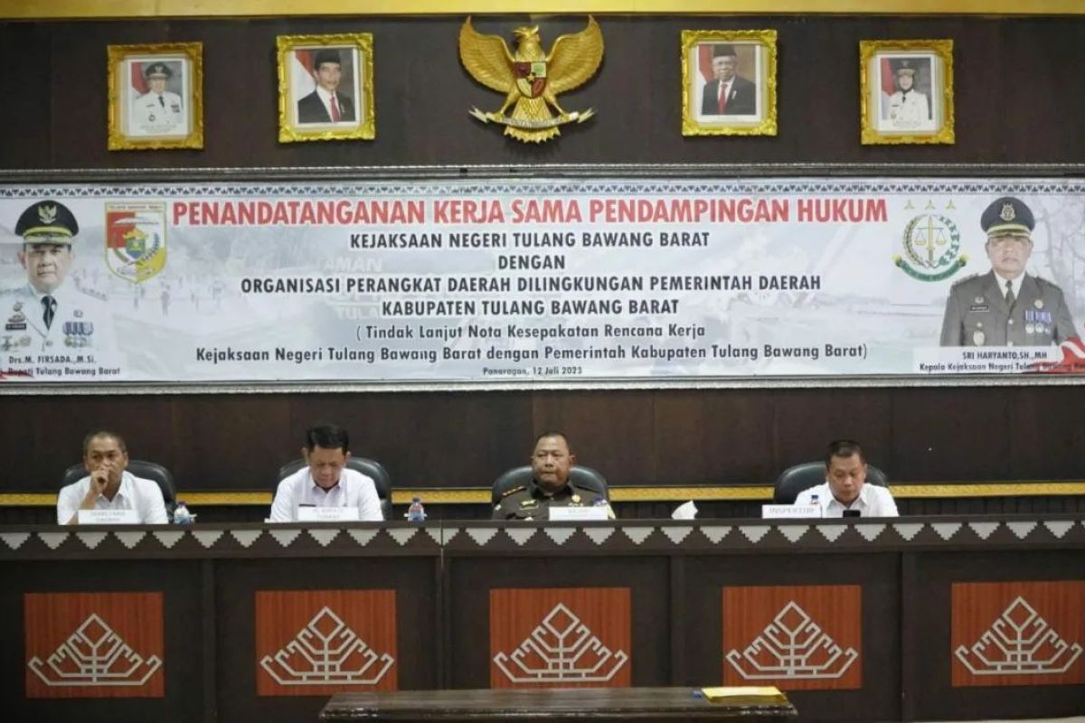 Pemkab Tulangbawang Barat dan Kejari jalin kerja sama