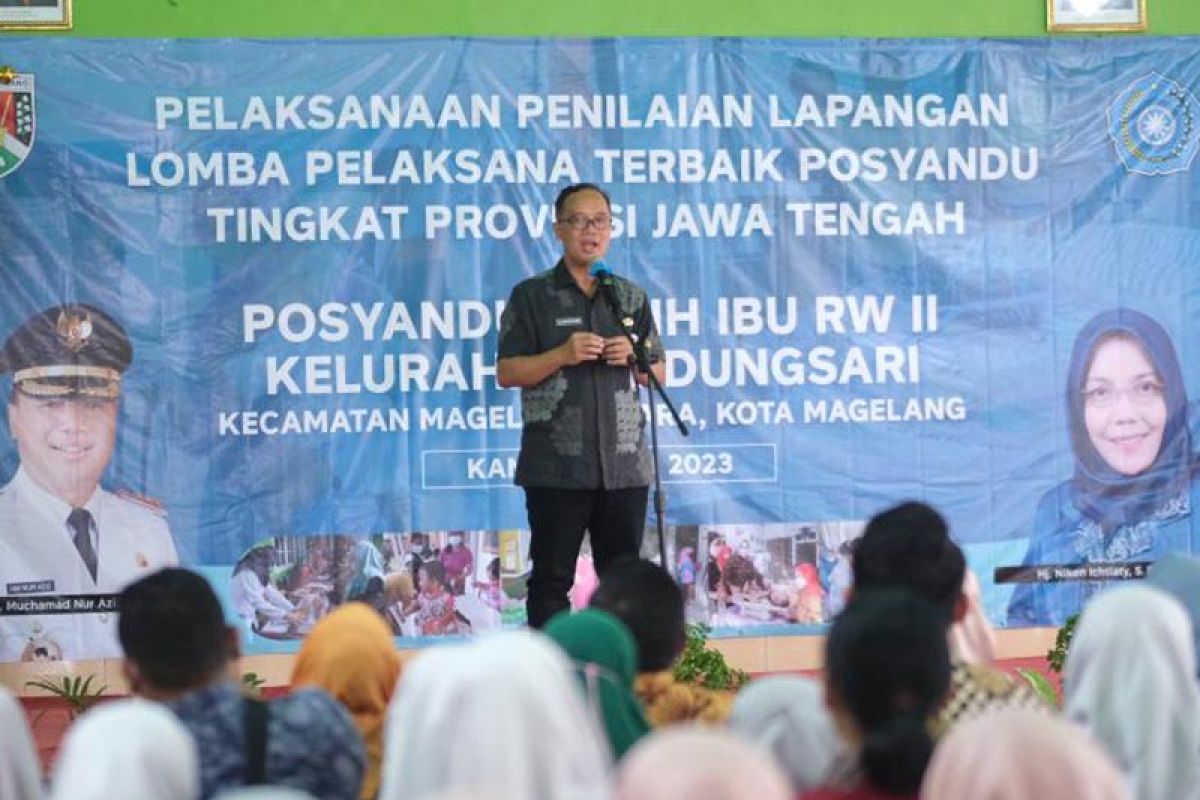 Posyandu Kasih Ibu Kedungsari wakili Kota Magelang lomba tingkat Jateng