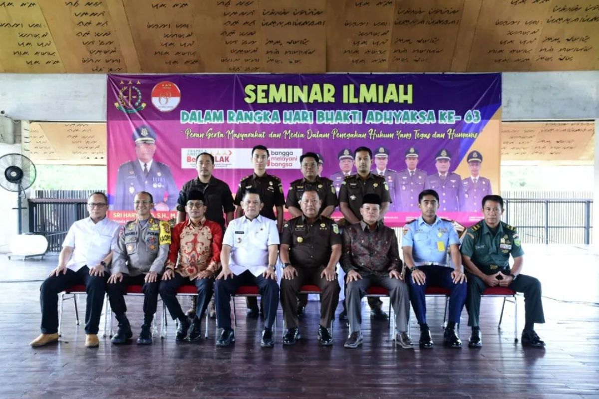 Pj. Bupati Tulangbawang Barat hadiri Hari Bhakti Adhyaksa ke-63