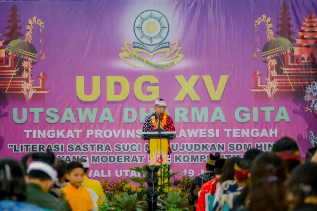 UDG XV resmi dibuka, Bupati Morut tegaskan toleransi beragama menjadi kunci tingginya pertumbuhan ekonomi di Morut