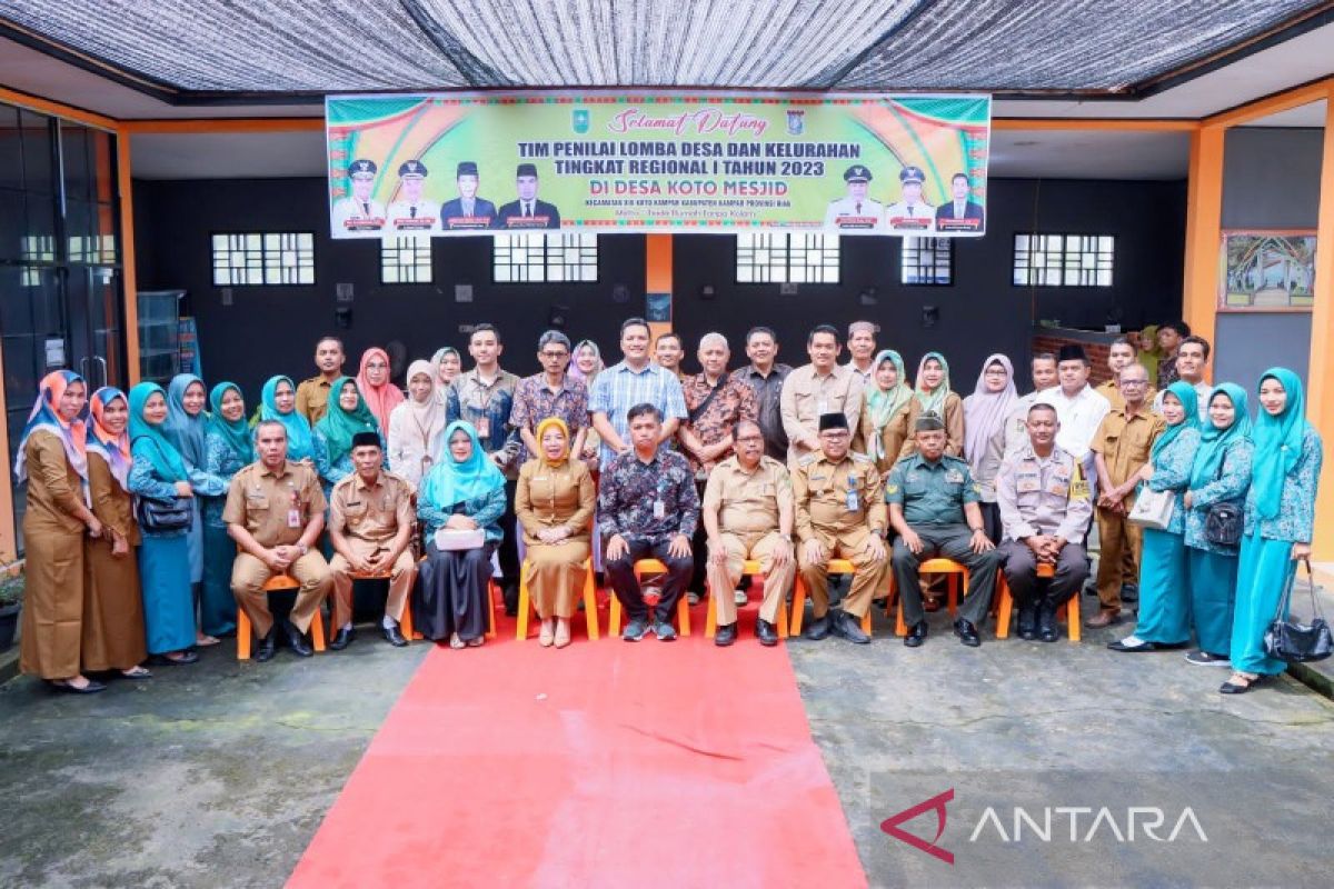 Desa Koto Masjid wakili Riau dalam lomba desa tingkat nasional