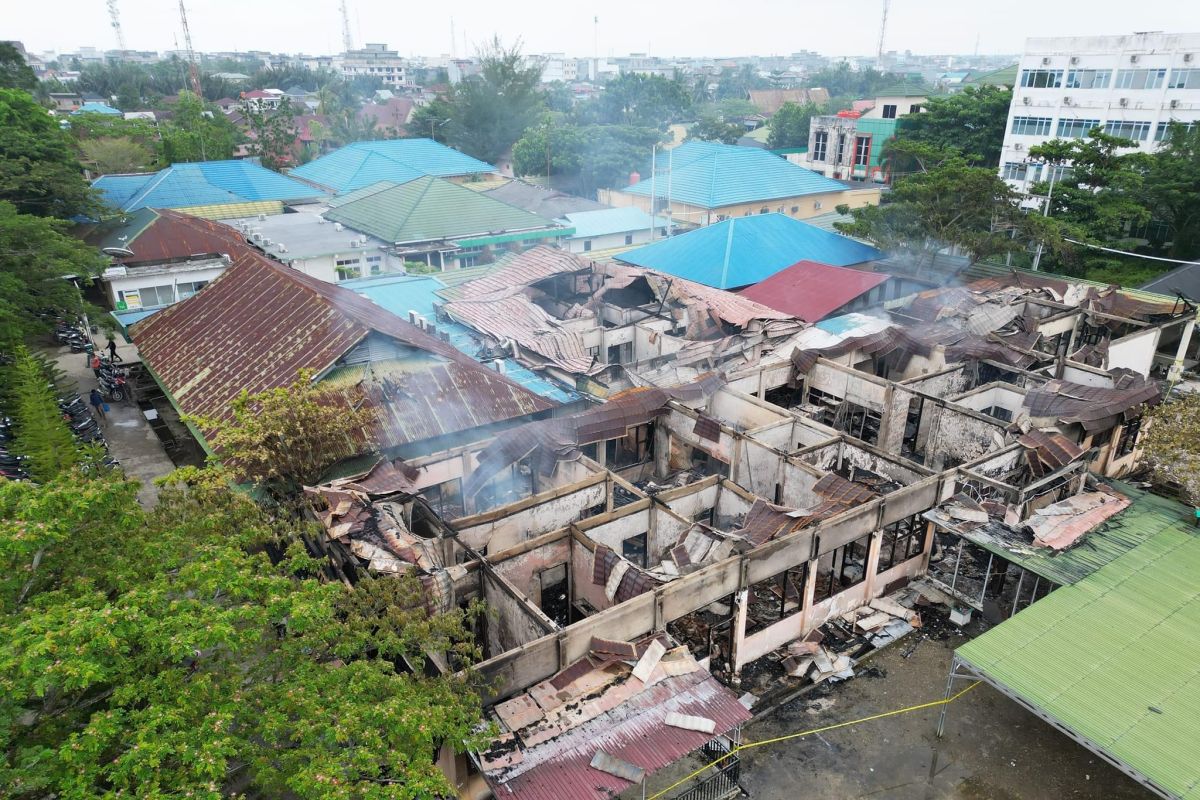 Kebakaran RSUD Puri Husada Tembilahan, ini Kata Bupati Inhil