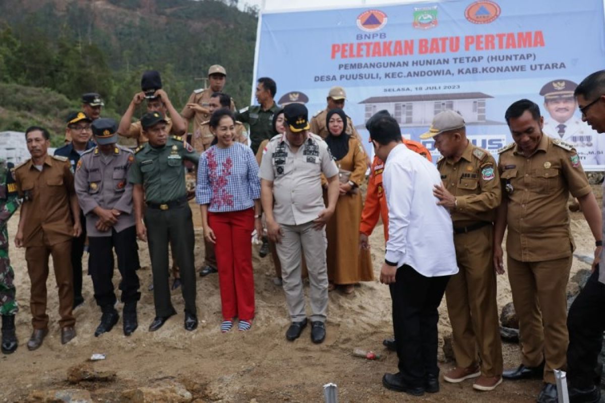 Pemkab Konawe Utara bangun 625 unit hunian tetap korban banjir