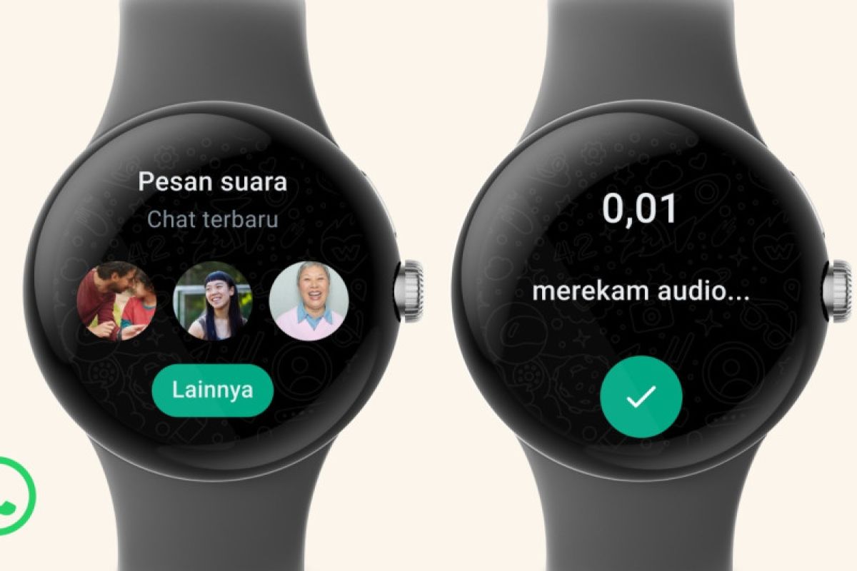 Kini WhatsApp hadir di jam tangan dengan Wear OS