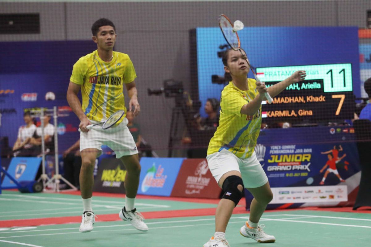 Pasangan Adrian dan Ariella gemilang di Junior International Grand Prix