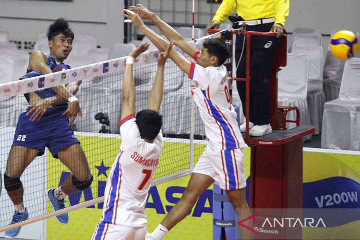 Timnas voli Thailand atasi perlawanan Filipina lewat drama lima set