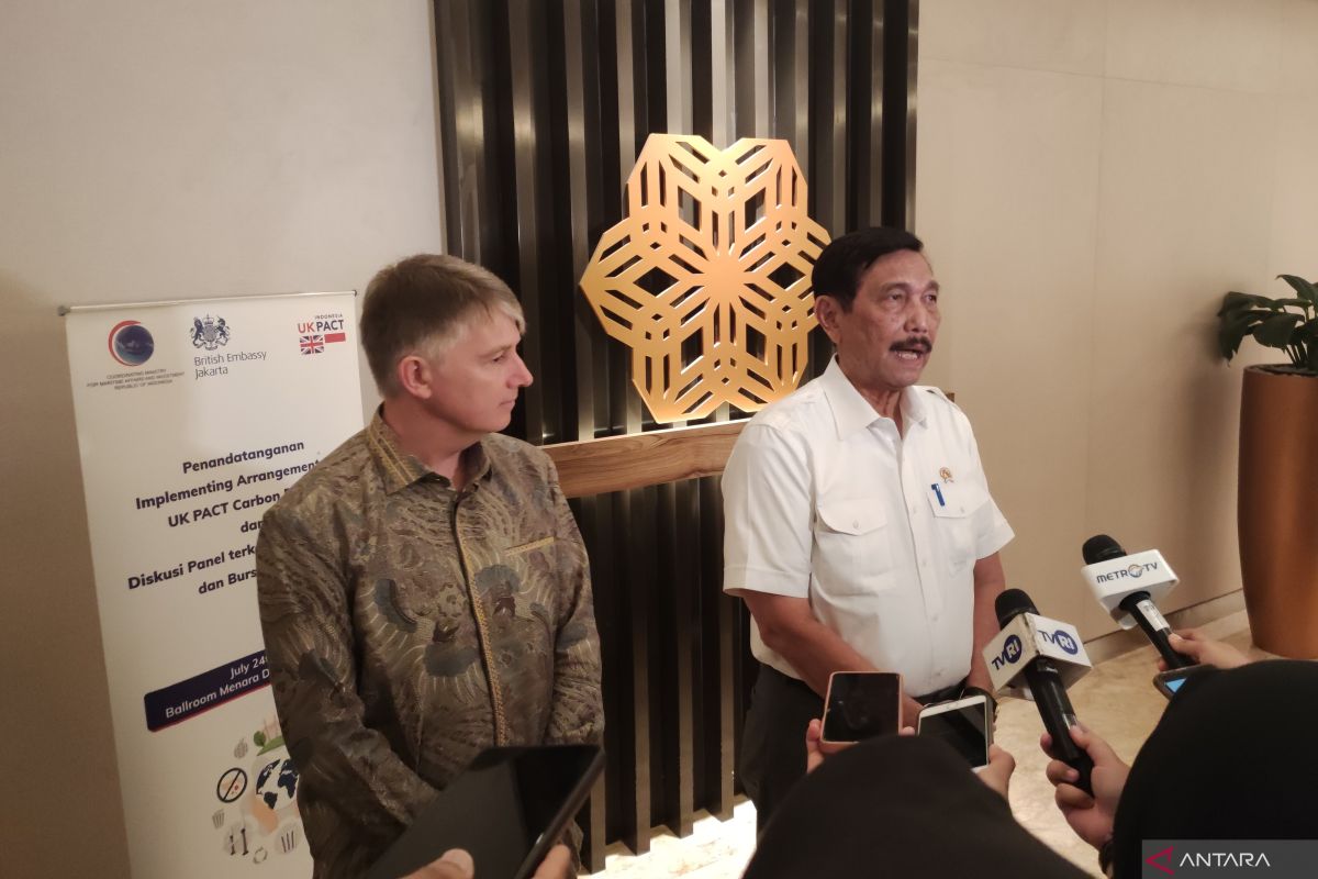 Luhut sebut RI punya 400 giga ton "reservoir" migas untuk tekan emisi