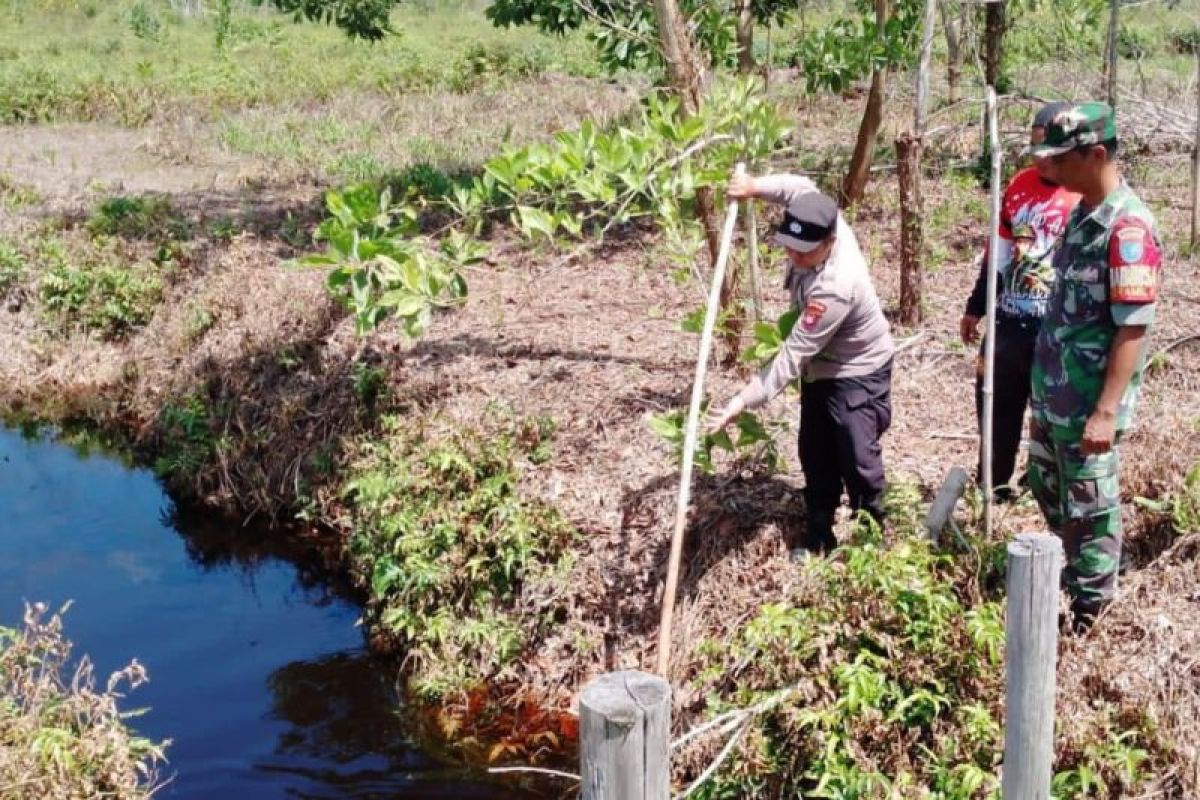 Polresta Palangka Raya cek sumber air untuk antisipasi karhutla