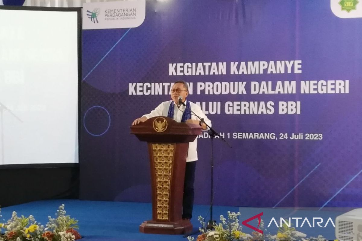 Mendag: Cinta  produk dalam negeri jangan hanya slogan