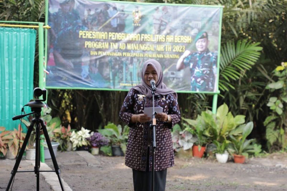 TNI Manunggal Air bangun pompa hidran di Kelopo Sawit Girikerto Sleman