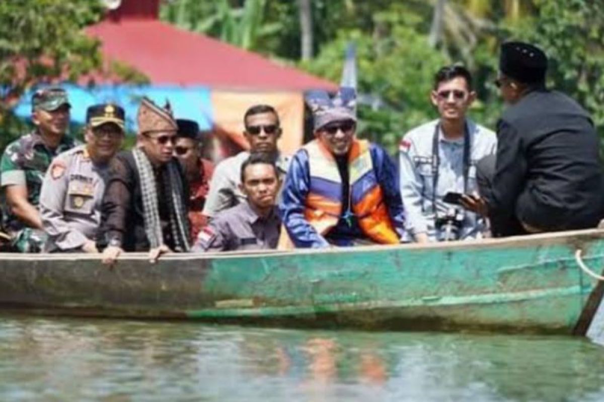 Bupati Tanah Datar buka Alek Nagari Selaju Sampan Lintau