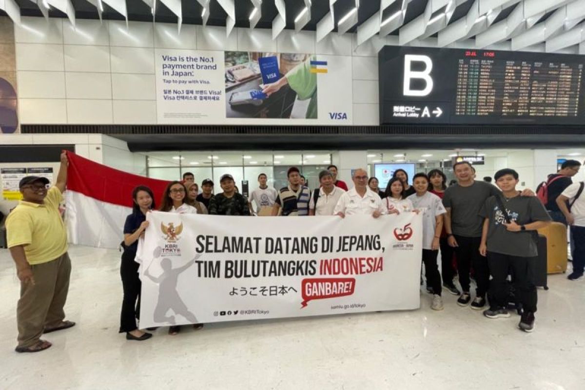 KBRI Tokyo dukung atlet berlaga di Japan Open 2023