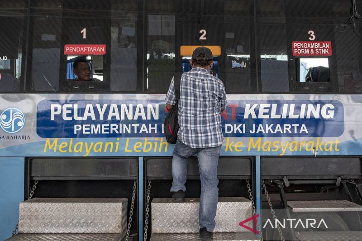 Kamis, Samsat Keliling ada di Lapangan Banteng hingga Pasar Kramatjati
