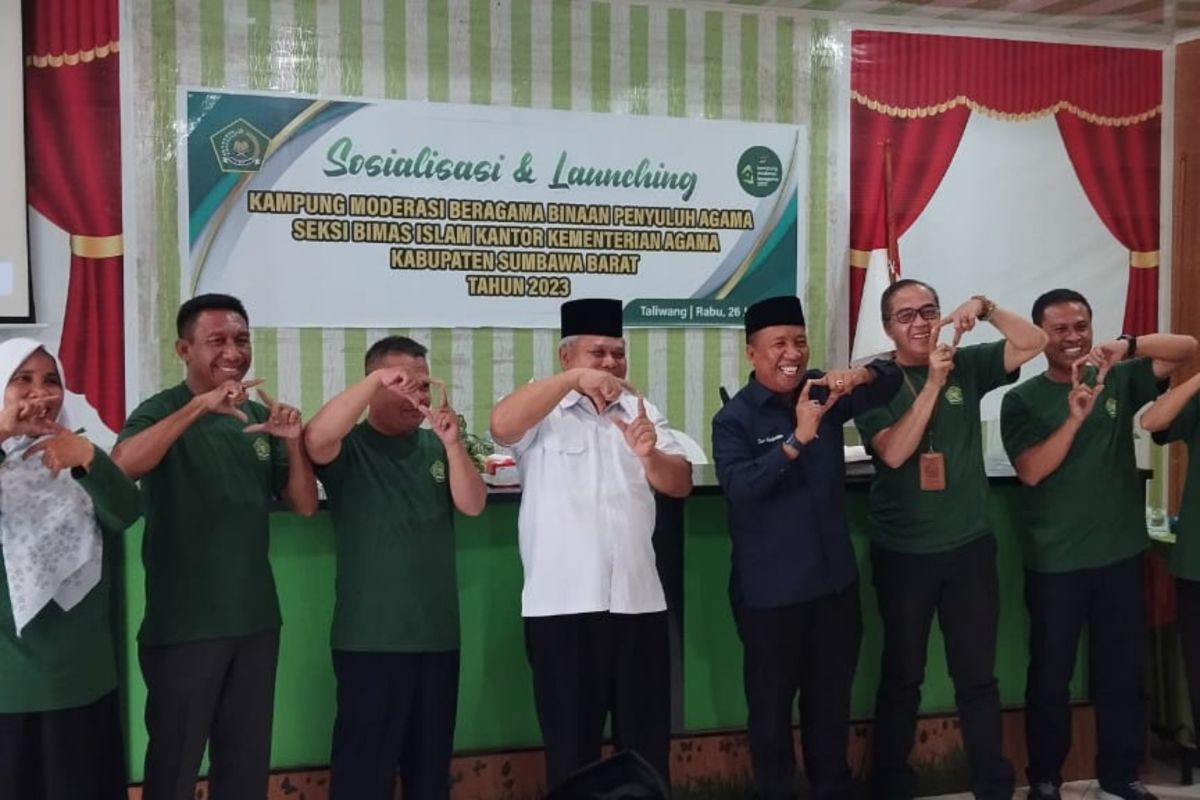 Sumbawa Barat meluncurkan Kampung Moderasi Beragama