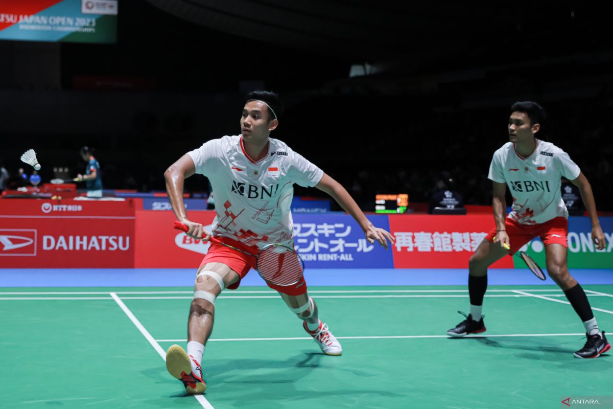 Bagas/Fikri tuntaskan laga sengit demi maju ke 16 besar Japan Open