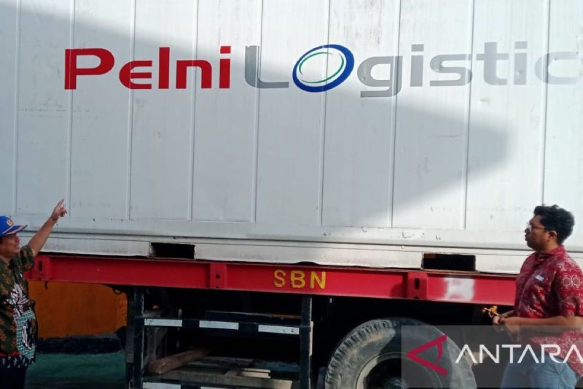 Pelni Baubau mencatat muatan kontainer Juni 2023 capai 110 teus