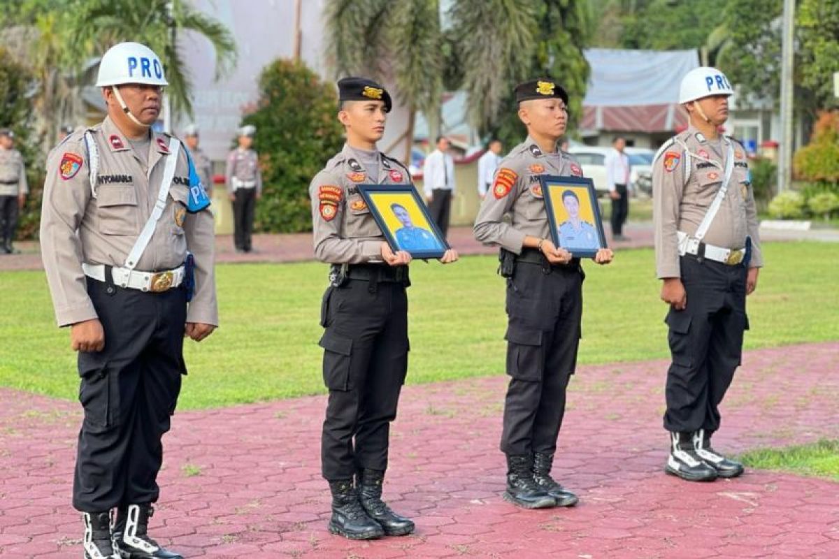 Dua personel Polres Konawe Selatandipecat akibat mangkir tugas