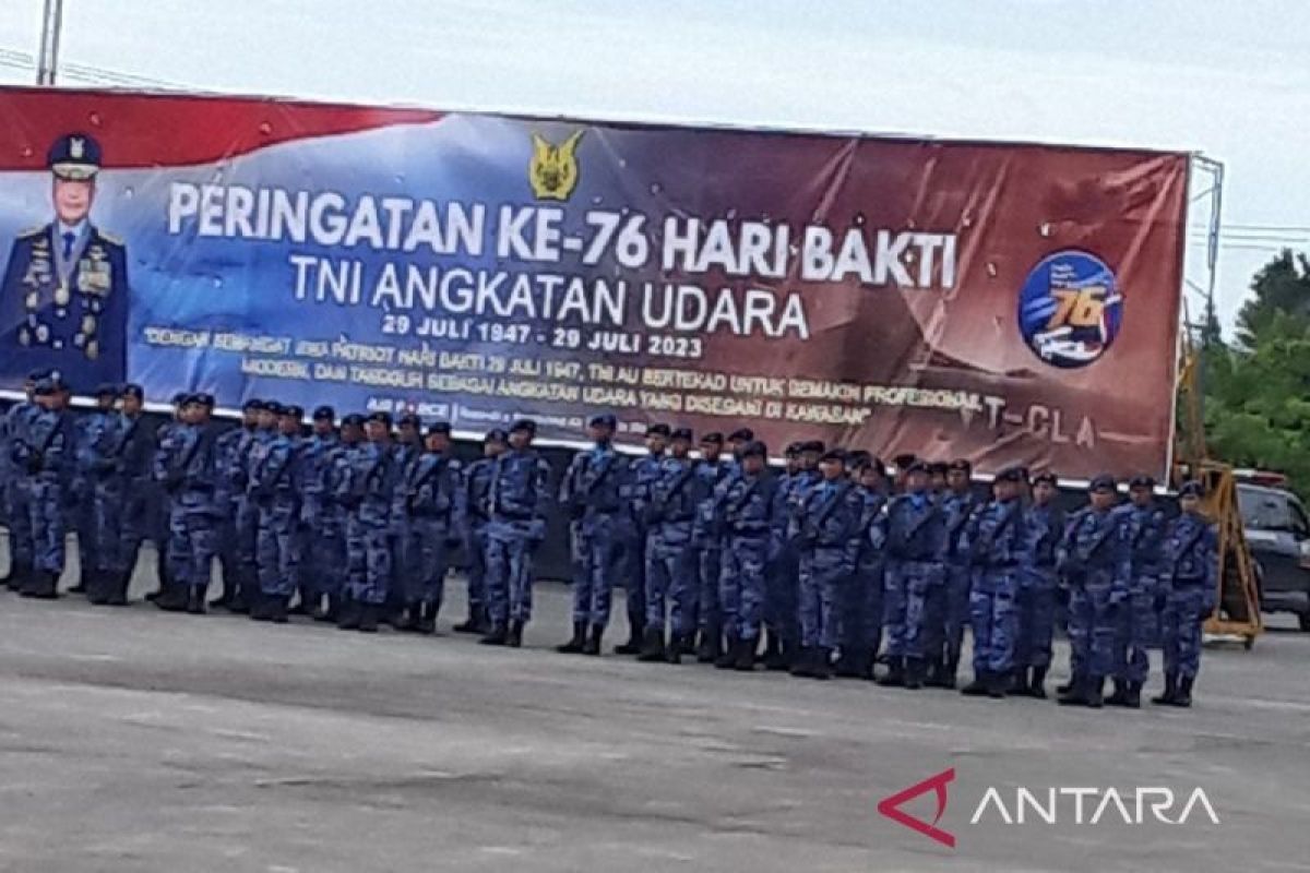 Momen Hari Bakti TNI AU ke-76 sebagai bukti pengabdian pada Tanah Air