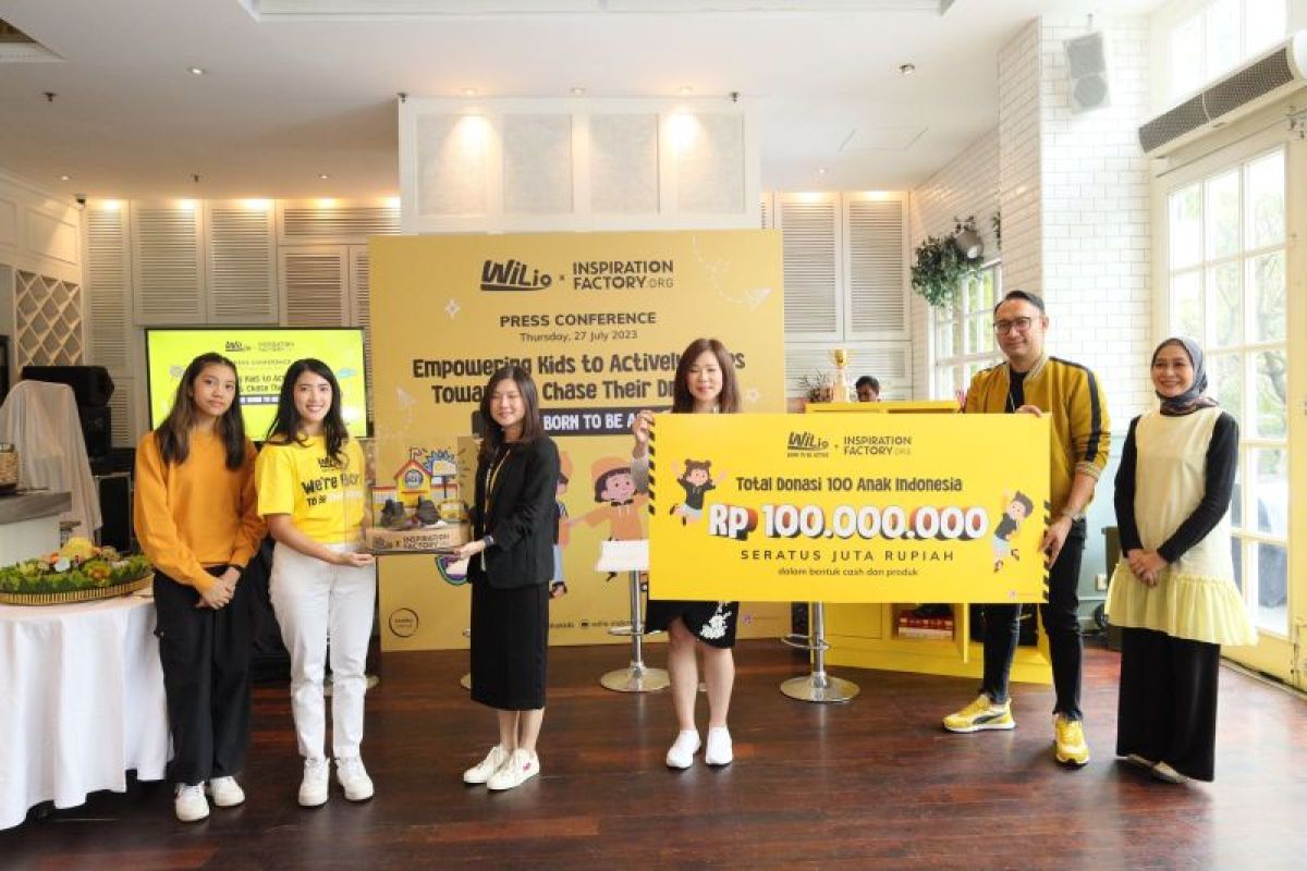 Wilio konsisten dukung anak untuk aktif melangkah dan kejar impian