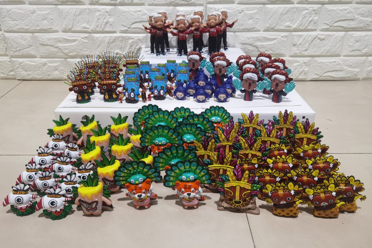 Ini makna delapan maskot Tour de Borobudur 2023 yang jadi diorama