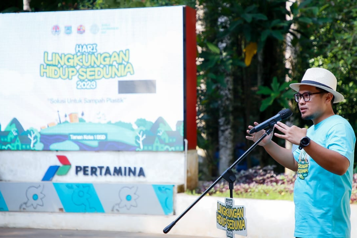 Wakil Wali Kota Tangerang Selatan Pilar Saga Ichsan saat hadir dalam acara terkait lingkungan beberapa waktu lalu. ANTARA/HO-Pemkot Tangerang Selatan