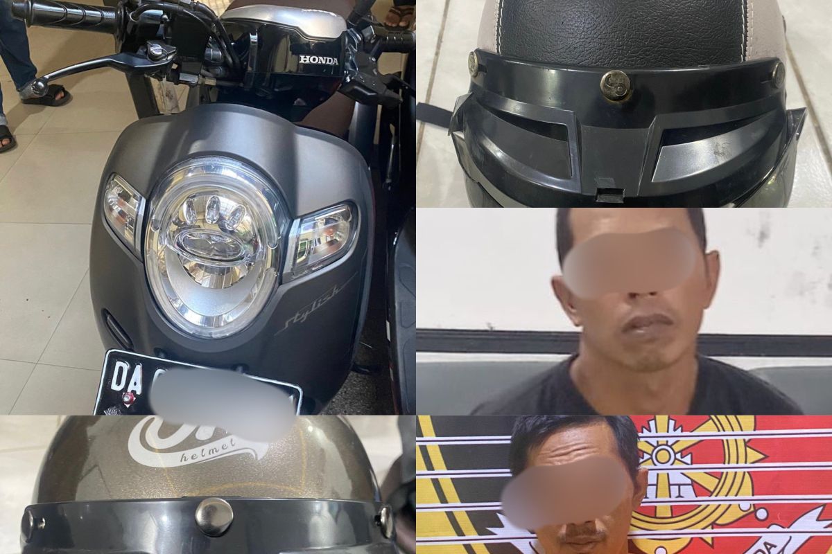 Polresta Banjarmasin ringkus pencuri spesialis kendaraan motor