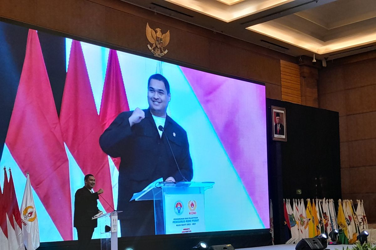 Menpora harapkan KONI lebih inovatif dalam mengadakan pekan olahraga