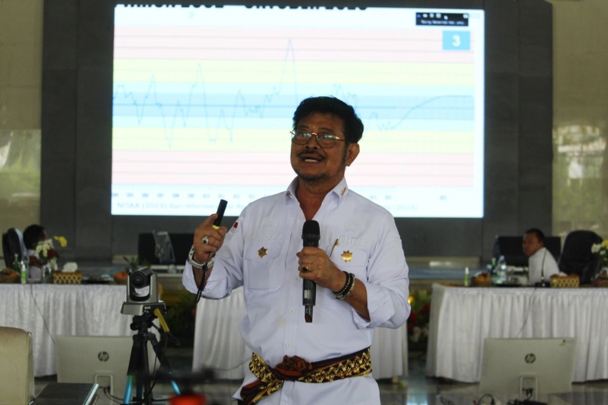 Mentan sebut akan siapkan penggunaan varietas tahan kekeringan antisipasi El Nino