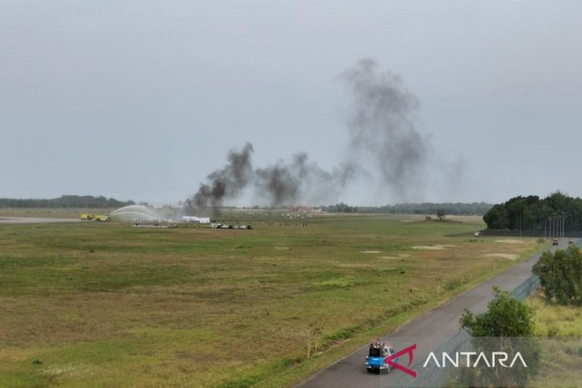 Angkasa Pura I Gelar Latihan Penanggulangan Keadaan Darurat Di Yia Antara News Yogyakarta 0686