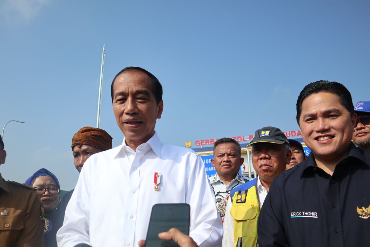 Jokowi: perjalanan Jakarta-Sukabumi dengan tol baru cukup 2,5 jam