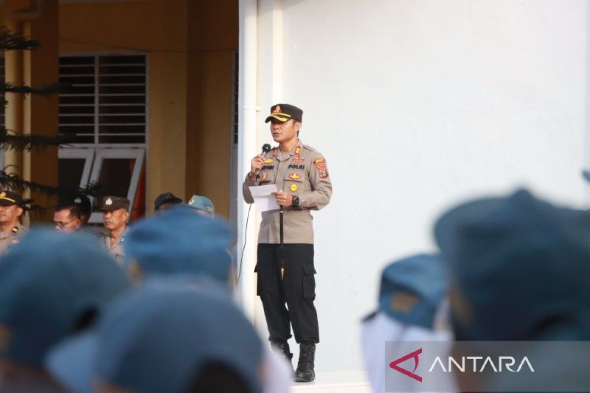 Polres Asahan Sumut bekerja sama dengan Dishub gelar polisi goes to school