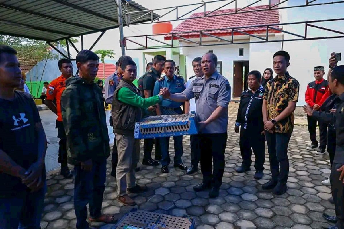 Pemkab Konawe Utara salurkan bantuan ternak kepada kelompok tani